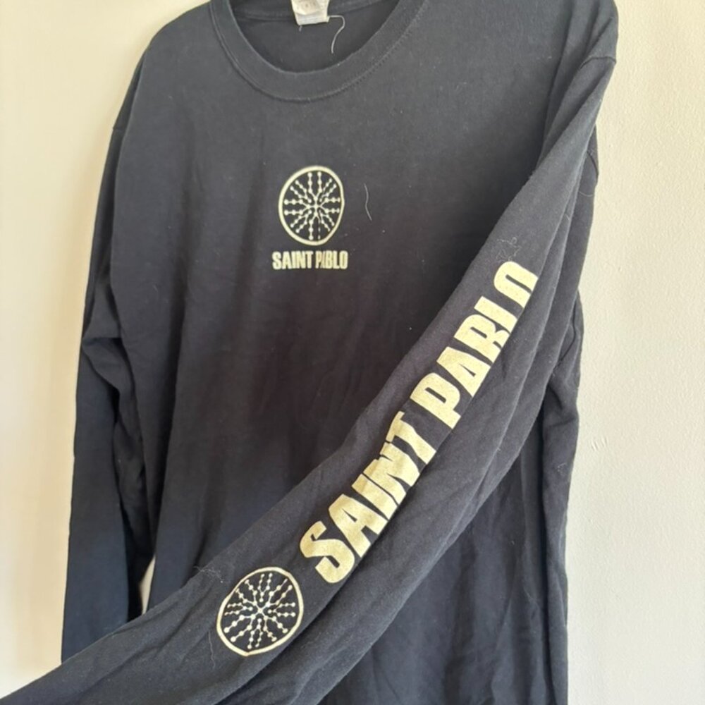 Kanye West Saint Pablo Tour Shirt Long Sleeve - Large